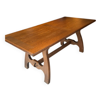 Neoclassical style farm table dlg Guillerme et chambron 60/70