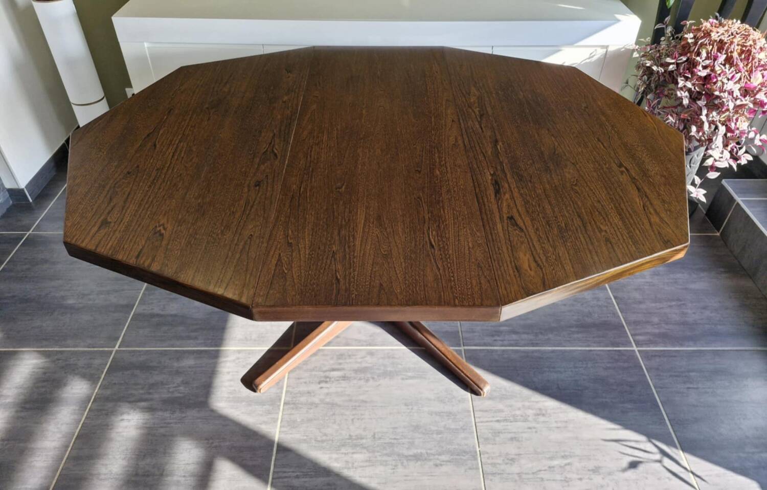 Vintage Monopoly Extendable Table, 1970s