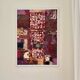 Abstract Urban Art – ‘Urban Breath’ – Contemporary Red & Purple textur