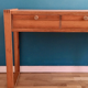 Console/bureau minimaliste scandinave Suède 1970