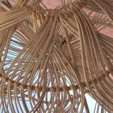 XXL rattan pendant light Natural rattan light