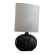 70's ceramic lamp, draped effect base