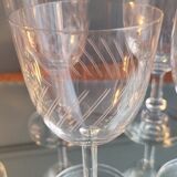 Chiseled glasses 60's