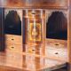 Vintage Danish Walnut 19th-century escritoire / Secretary, Victorian style