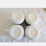 4 vintage Mugs Arcopal lotus