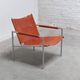 Cognac leather 'SZ02' lounge chair by Martin Visser for 't Spectrum, 1960