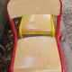 Chaises maternelles vintage