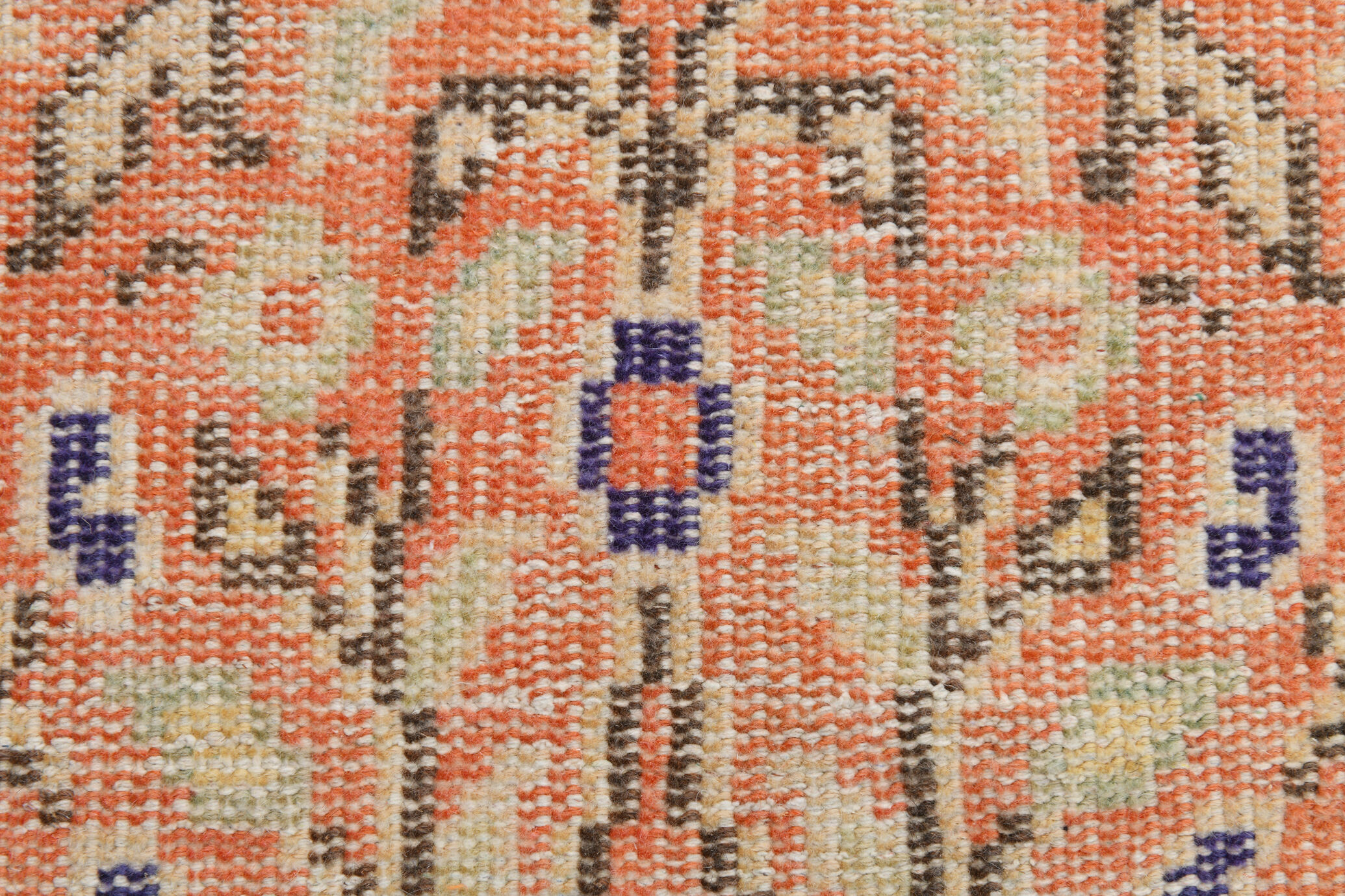 Vintage runner rug, 74x314cm