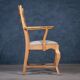 Mid-Century Modern Razorblade Armchair in Oak by Henning Kjærnulf, 1960s