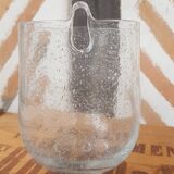 Bubble glass terrarium vase