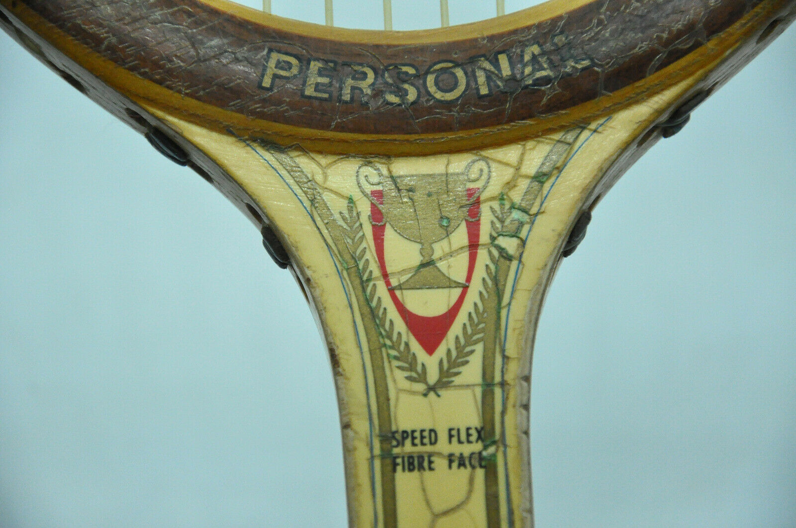 Personal wooden tennis racket Champion Speed flex collection