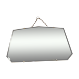 Mirror beveled with his chain 60 x 35 cm