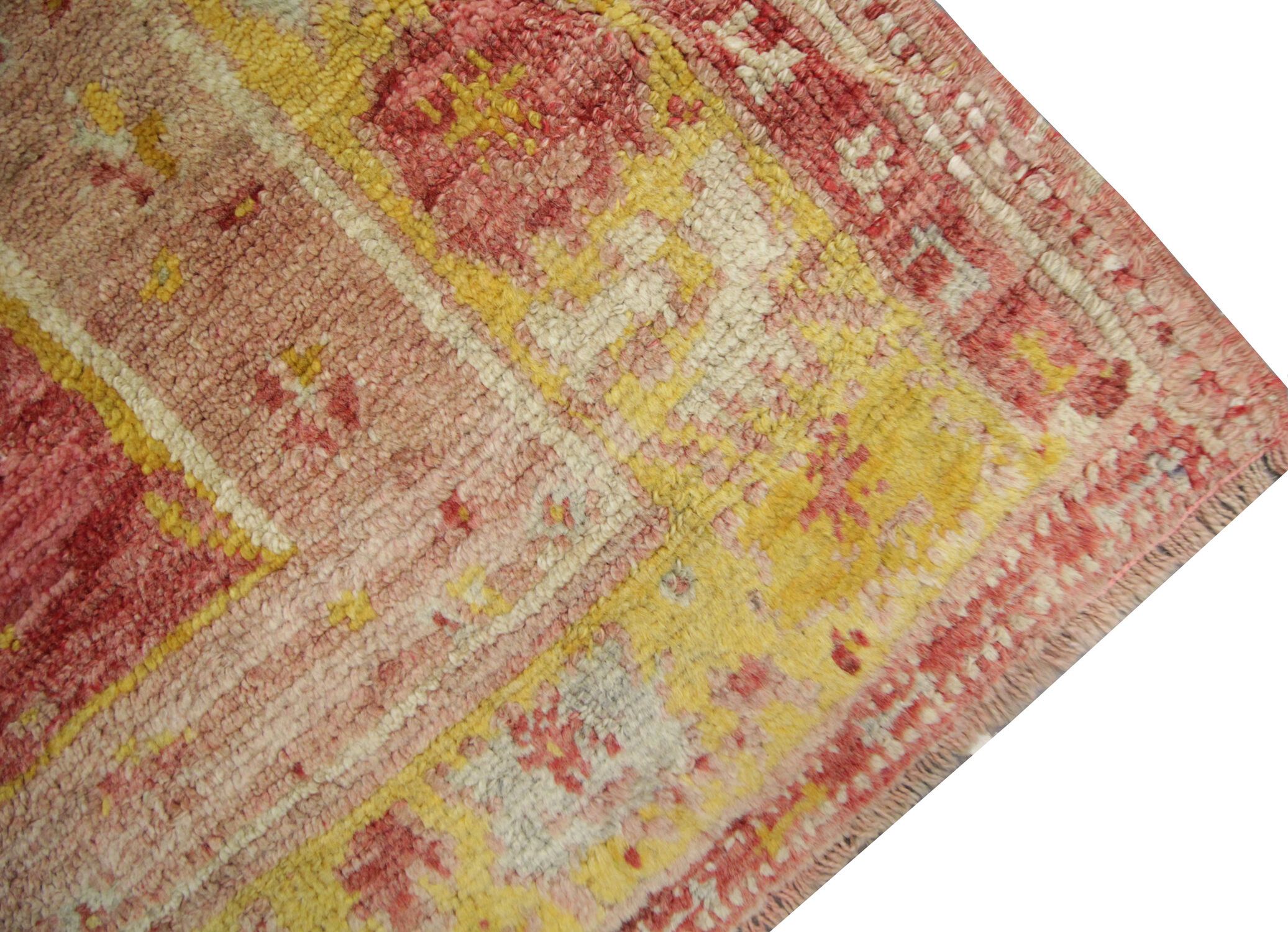 Handmade Wool Antique Turkish Rug