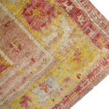 Handmade Wool Antique Turkish Rug