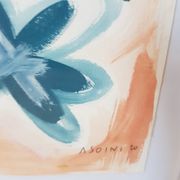Imaginary Plants II - Painting by Laura Asoini