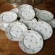 12 dessert plates in Limoges porcelain