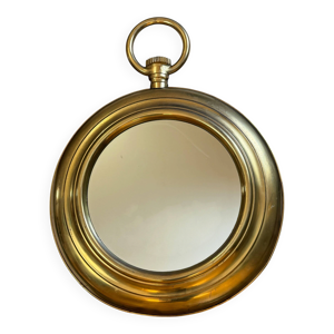 Grand miroir en laiton - italie