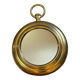 Large brass mirror in the style of Piero Fornasetti, 60 Italy.