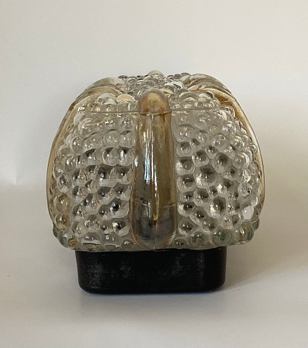 Bubble glass wall lamp, 60s