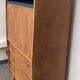Vintage secretary desk with compass legs
