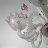 20th Century Modern Venetian Murano Glass Chandelier "Ca'rezzonico" Style