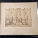 Tommaso Cuccioni (1790-1864) - Albumen print photograph Tomb of Julius II in Rome