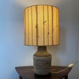 Scandinavian Style Table Lamp with Ceramic Base and Shade, 1960s