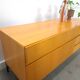 Fineer tv meubel dressoir met lades en zwart stalen poten