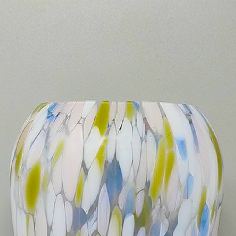 Vase étonnant des années 1970 en verre de Murano par Artelinea. Fabriqué en Italie