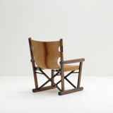 PL22 cowhide chair by Carlo Hauner & Martin Eisler for OCA, Brazil 60s.
