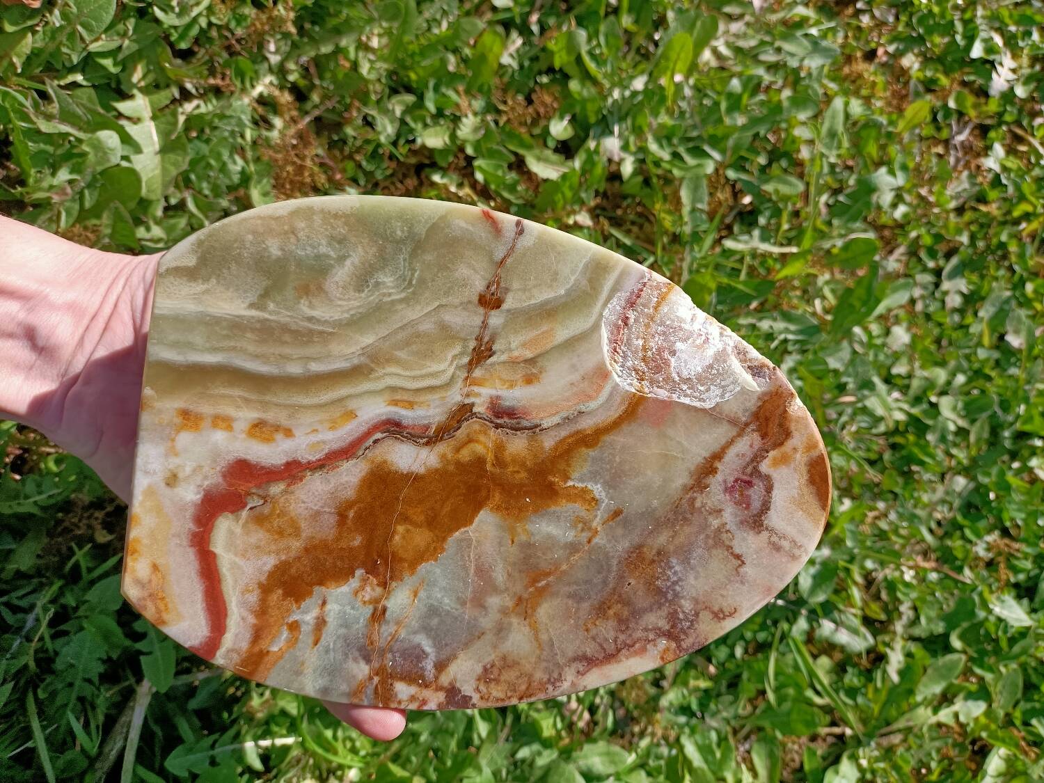 Retro marbled egg bookends 💐