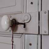 Old carpenter's interior door