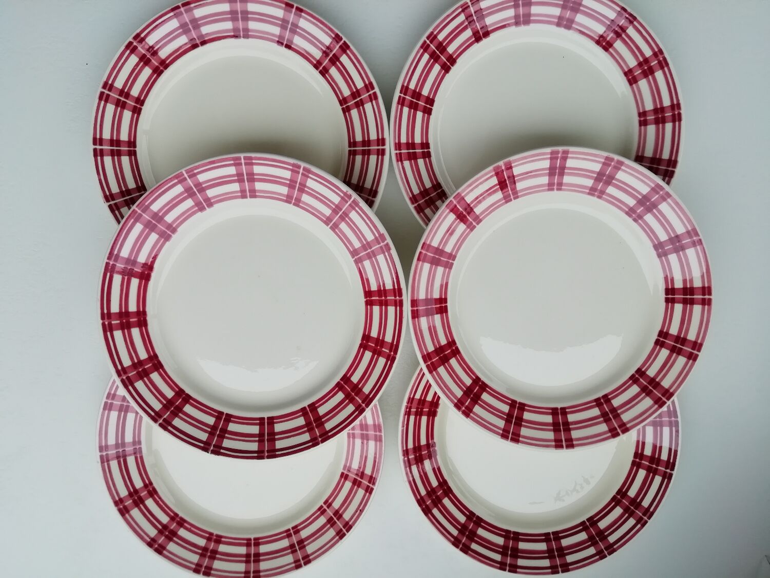 Scottish Badonviller plates