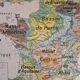 Carte de France vintage (recto verso)