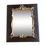 Black and gold mirror
