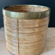 Cache pot en rotin