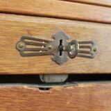 Large curtain filing cabinet