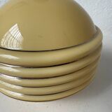 Czechoslovakian Art Deco opaline table lamp