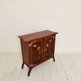Art Nouveau Vertico Dresser with Flower Marquetry, France, 1905