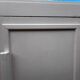 White 2-door bonnet cabinet
