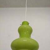 Suspension of the 70s in green opaline