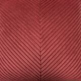 Chevron corduroy cushion