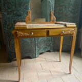 Art Deco dressing table in solid oak