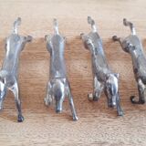 Horse metal knife holder