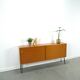 Dressoir vintage en teck en épingle à cheveux