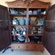 Vintage solid wood wardrobe 150 to 200 years old.