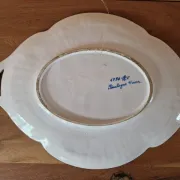 Important oval dish in faience from Boulogne-sur-Mer - Géo Martel