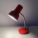 Red desk lamp