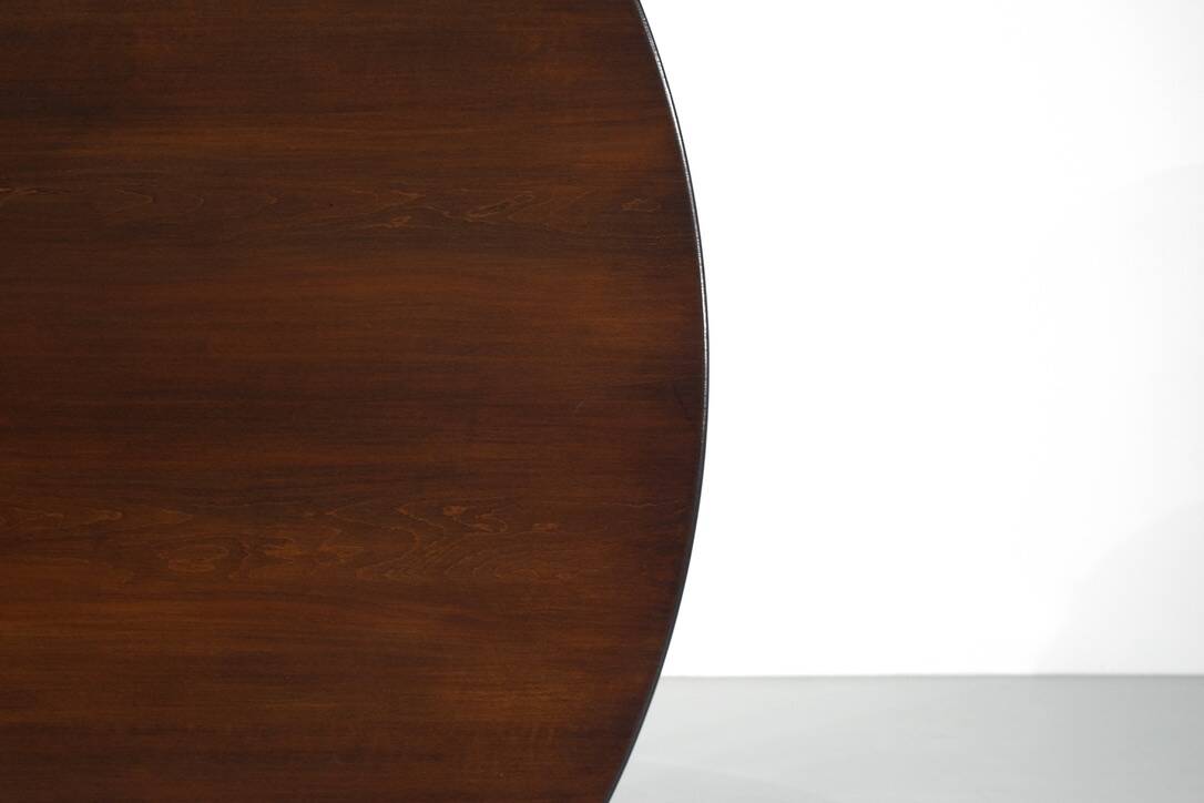 Wooden “Tulip” table by Eero Saarinen for Knoll International, USA 1958.