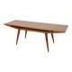 Danish Model 100 Teak Coffee Table from Omann Jun, Denmark, 1950s